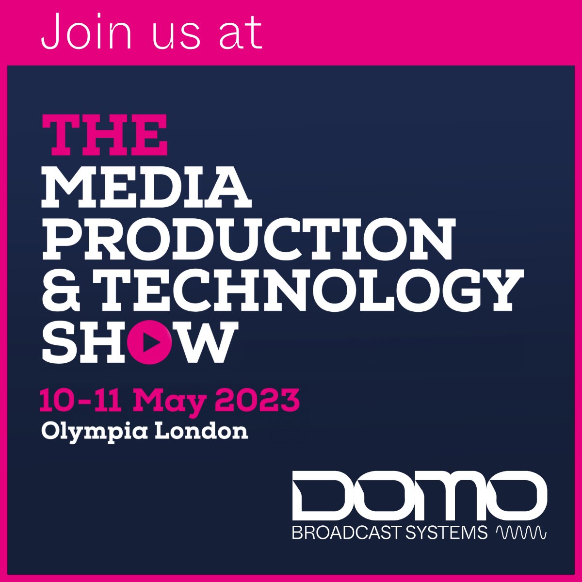 Just a few days left until #MPTS2023 in London! Be sure to stop by our stand A54 to see the latest innovations in broadcast technology, including our award-winning Eclipse #transmitter and our renowned Onxy #encoder. It’s not too late to message us to arrange an on-site meeting.