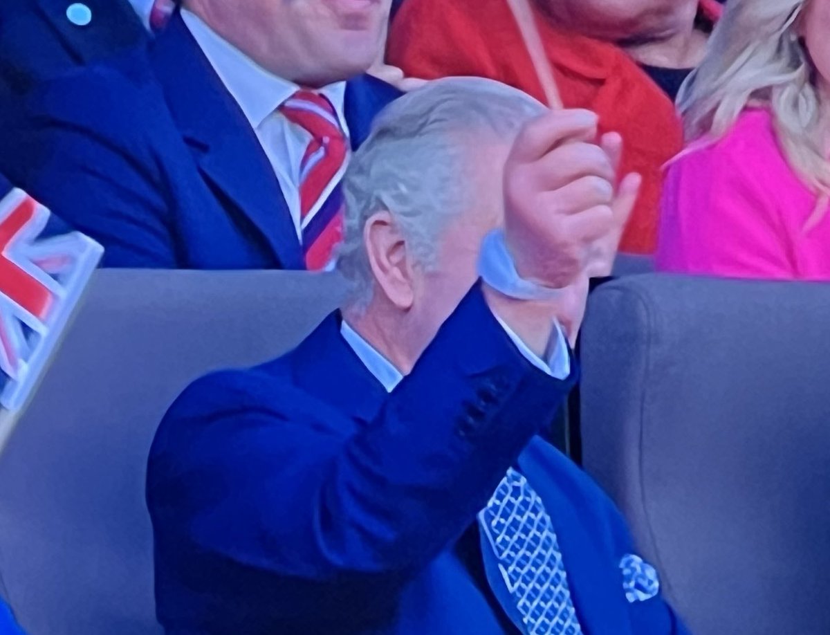 Is that a Fitbit? #CoronationConcert