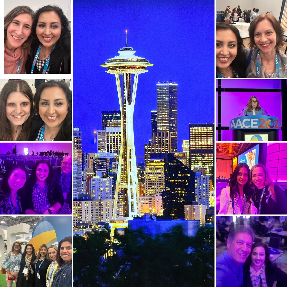 One of best things about meetings are the wonderful friendships that come out of them! <a href="/TheAACE/">AACE</a> #AACE2023