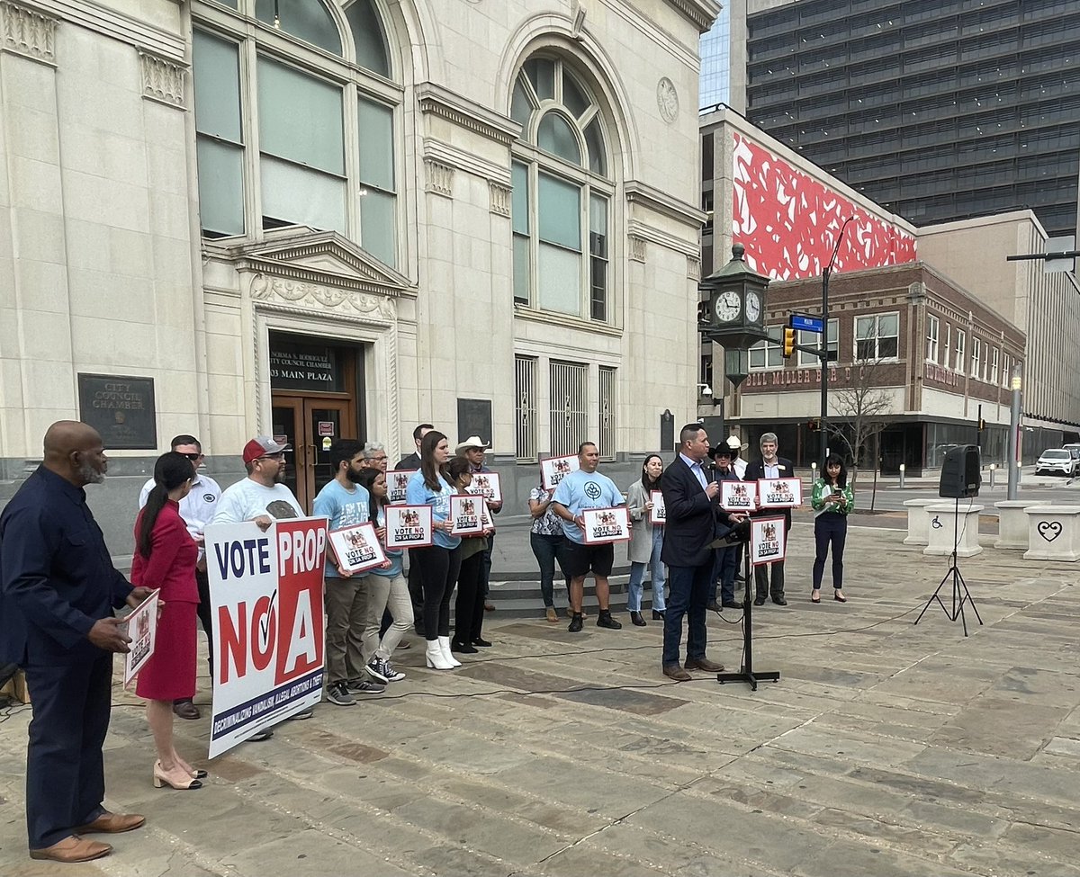 TonyGonzales4TX's tweet photo. When you show up &amp; do the work, good things happen. That’s how we defeated Prop A. MANY to thank but want to give special shoutouts to @TXAlliance4Life, @sachamber, @ProLifeUTSA, and the GOP women’s groups.

Don’t San Francisco our San Antonio. Not now. Not ever. 🗳️🏆 https://t.co/NHvs0ywgIM