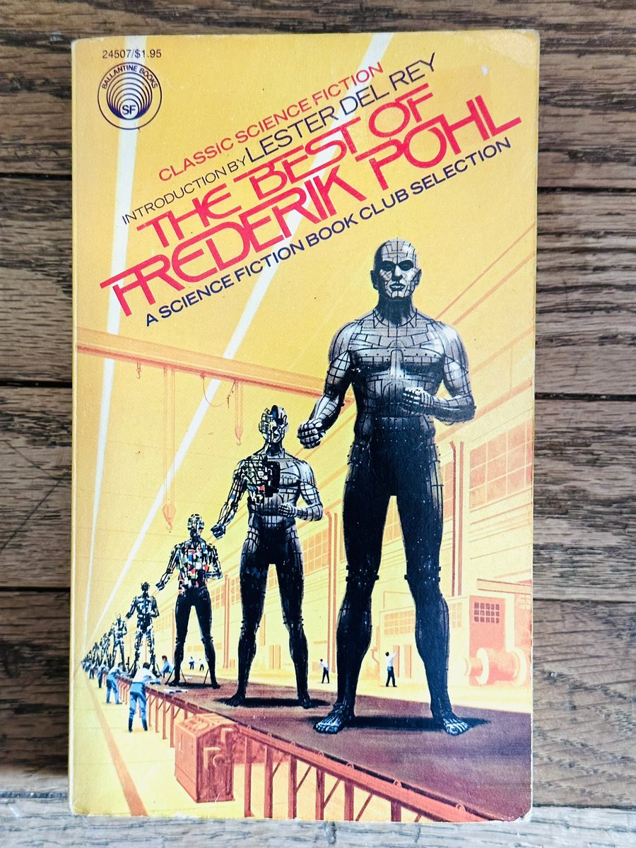 arkhamlibrarian's tweet photo. I love the Ballantine best of sf anthologies so much. Not only great to collect but also to read—because the stories are chosen by the authors’ friends and colleagues. #DailyPaperback https://t.co/38J6GUNjQt