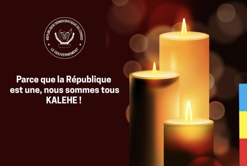 Toutes nos pensées s’en vont vers nos frères et sœurs de KAHELE dans le sud-kivu. <a href="/PrimatureRDC/">Primature de la République Démocratique du Congo</a> <a href="/Presidence_RDC/">Présidence RDC 🇨🇩</a> 🕊️🕊️