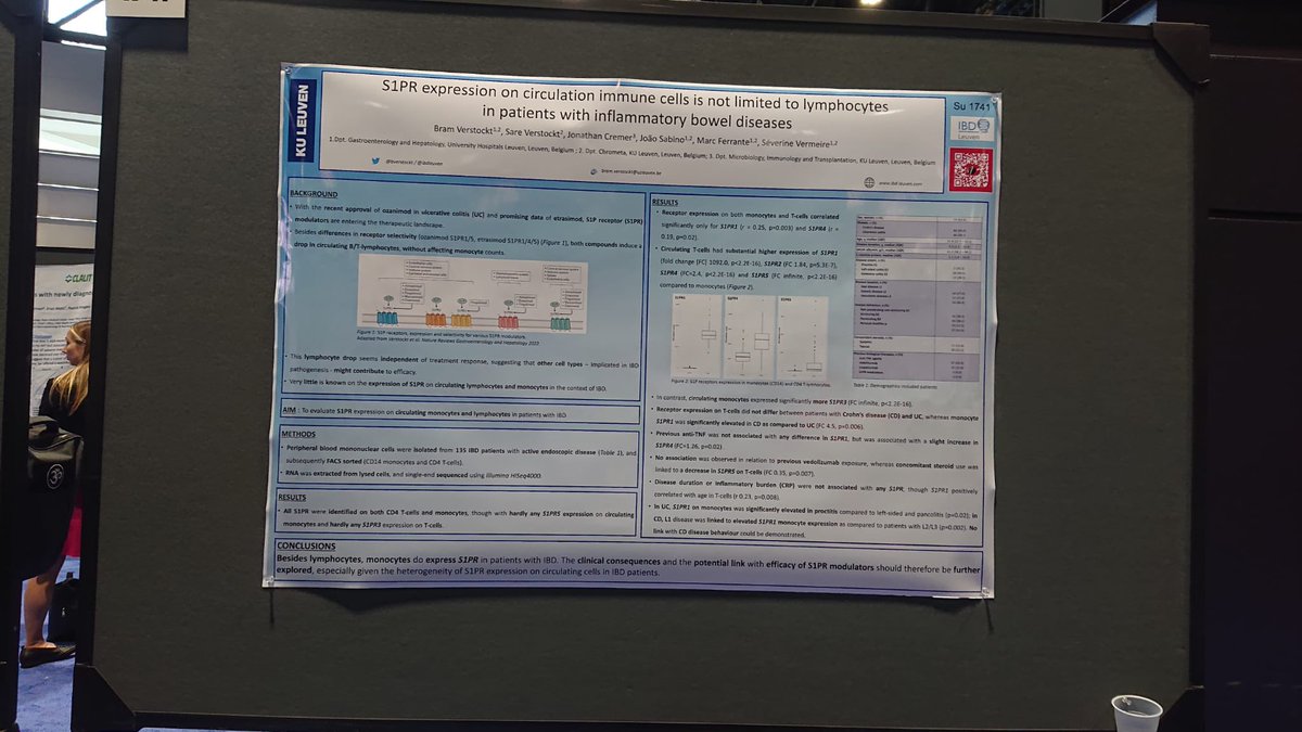 IBD Leuven (@ibdleuven) on Twitter photo Another #DDW2023 poster session round today! Proud of the entire team presenting their research today, disseminating with the #IBD field! #IDeGreef #LFierens <a href="/SeverineVermei1/">Severine Vermeire</a> <a href="/JoaoPGSabino/">JoĂŁo Sabino</a> <a href="/bverstockt/">Bram Verstockt</a> #MFerrante <a href="/HelmsleyTrust/">Helmsley Charitable Trust</a> <a href="/TARGID_KULEUVEN/">TARGID KU LEUVEN</a> Another #DDW2023 poster session round today! Proud of the entire team presenting their research today, disseminating with the #IBD field! #IDeGreef #LFierens <a href="/SeverineVermei1/">Severine Vermeire</a> <a href="/JoaoPGSabino/">JoĂŁo Sabino</a> <a href="/bverstockt/">Bram Verstockt</a> #MFerrante <a href="/HelmsleyTrust/">Helmsley Charitable Trust</a> <a href="/TARGID_KULEUVEN/">TARGID KU LEUVEN</a>