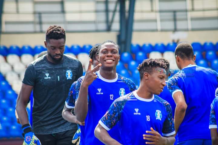 ShootingSc's tweet photo. Five ⭐ performance from our Team B.

Full time.

Shooting Stars Team B 5️⃣➖️1️⃣ Positive FA
⚽️ Afolabi Isaac
⚽️ Olawale Tosin
⚽️ Jejelejo Olasunkami
⚽️ Oladeho Raheem Amole
⚽️ Jejelejo Olasunkanmi
.
⚽️ Aremu Bukola (Positive FA)

It's now 3 wins from 3 games.

#NLO23 #SHOPOS https://t.co/TGUysHTk27