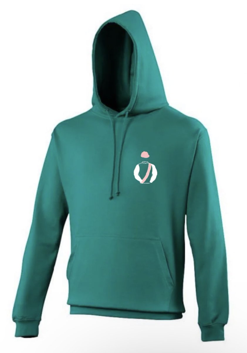 RadioEmmet's tweet photo. Racing fans! 🐎🏆 Ready for your chance to WIN a sweet HOODIE & BASEBALL CAP in your favorite Horse's colors?🎉Look no further than Racing Tee's, the top clothing brand in the biz!

To enter, simply RT this tweet & follow @RacingTs1 & @FinalFurlongPod. That's it! Winners will be announced soon, good luck!🤞