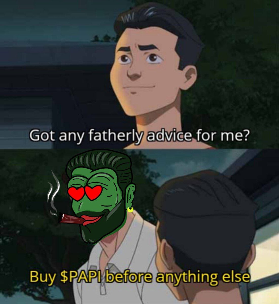 thepapitoken's tweet photo. @AltCryptoGems 🎯🎯 #PapiTheNextPEPE https://t.co/Bk9p1adB1G