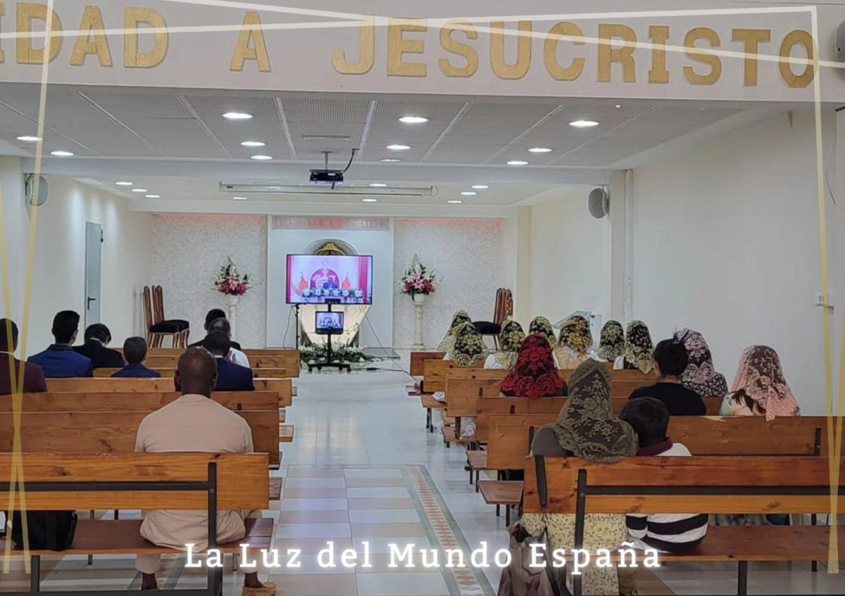 lldm_es's tweet photo. El ministerio Apostólico se sigue ejerciendo y prueba de ello es que la iglesia #LaLuzDelMundo de la jurisdicción norte de España se unió a la Iglesia universal por el gozo del 54 aniversario de vida y la lectura de una carta apostólica que llenó a la Iglesia de gratitud y fervor https://t.co/dSrdVftXh3