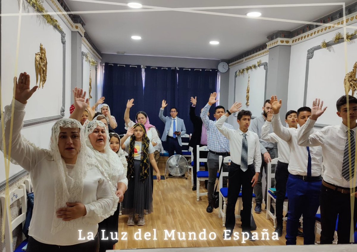 lldm_es's tweet photo. El ministerio Apostólico se sigue ejerciendo y prueba de ello es que la iglesia #LaLuzDelMundo de la jurisdicción norte de España se unió a la Iglesia universal por el gozo del 54 aniversario de vida y la lectura de una carta apostólica que llenó a la Iglesia de gratitud y fervor https://t.co/XIFenv16tn