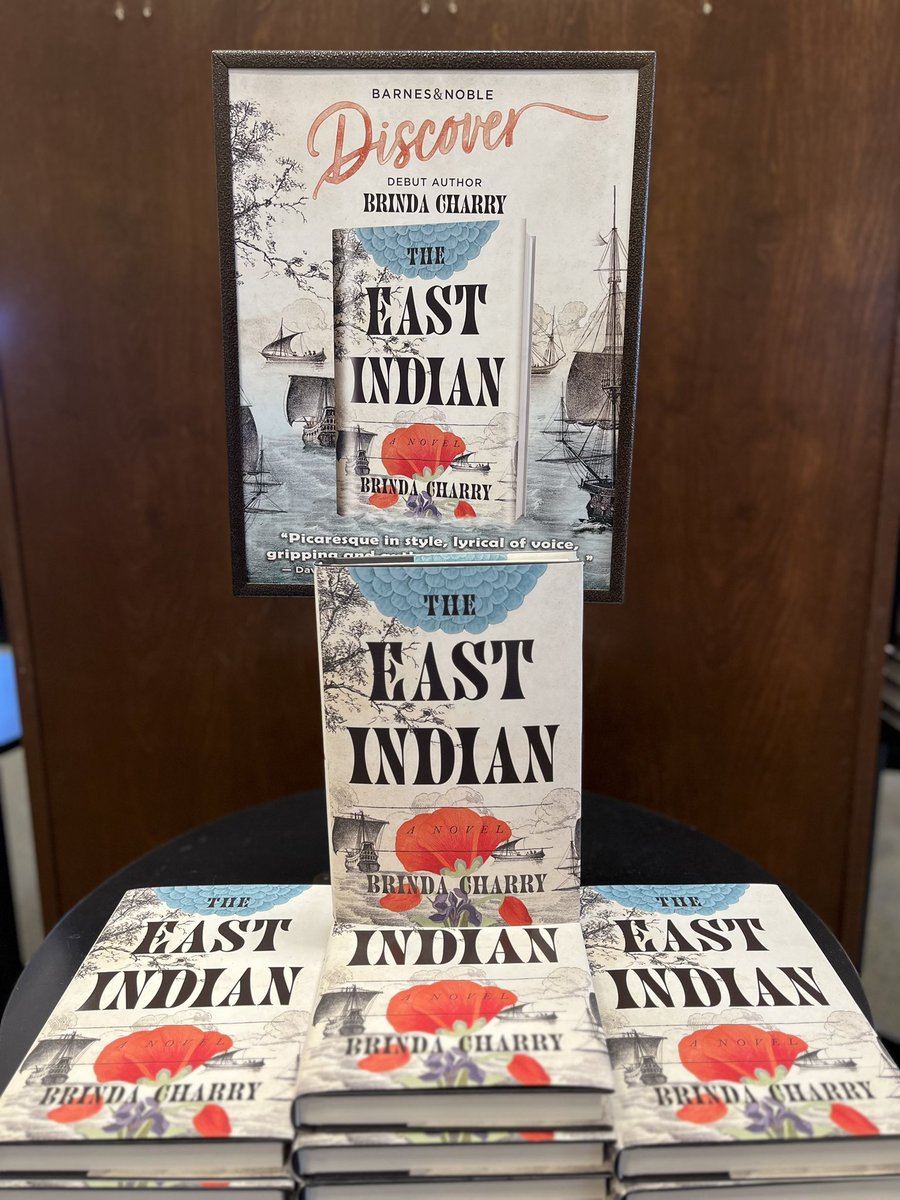 Our discover pick for this month is The East Indian by Brinda Charry! Drop by and check it out today! #BNdiscoverpick #books #theeastindian #bookworm #barnesandnoble #bn0235 #petescottbnvp