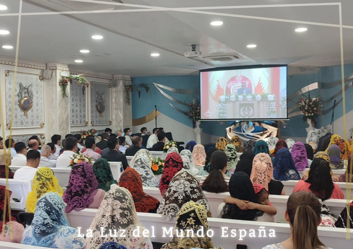 lldm_es's tweet photo. El ministerio Apostólico se sigue ejerciendo y prueba de ello es que la iglesia #LaLuzDelMundo de la jurisdicción norte de España se unió a la Iglesia universal por el gozo del 54 aniversario de vida y la lectura de una carta apostólica que llenó a la Iglesia de gratitud y fervor https://t.co/e215VuuvT7