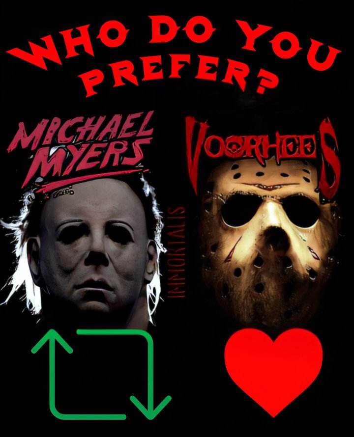 ❤️ of course! Myers or Voorhees? #HorrorCommunity #Horror