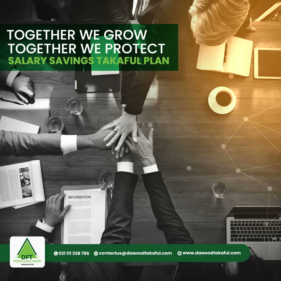 dftlofficial's tweet photo. Salary Savings &amp; Salary Benefit Plans by DFTL offer best and competitive features of financial protection and savings growth simultaneously for 10 or above employees of any organization. Please contact our expereinced consultants from your nearest branch of DFTL. https://t.co/T5wUZl7Mve