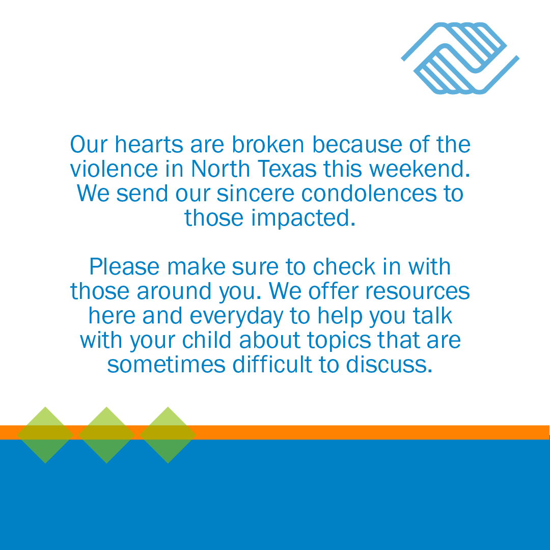 BGCGTC's tweet photo. Should you need resources on talking to your children about traumatic events, visit this link: https://t.co/70H7NbrODD https://t.co/xEpz349UKu