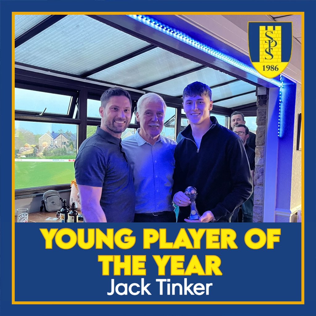OUR YOUNG PLAYER OF THE SEASON GOES TO...

JACK TINKER!