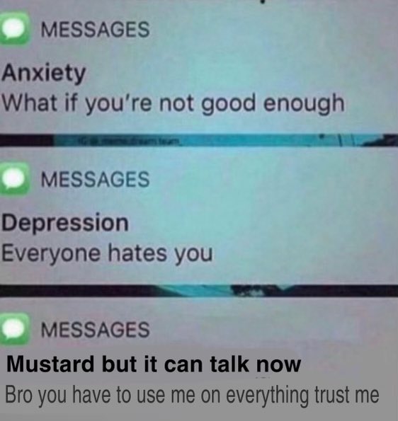 mustardtoken's tweet photo. Trust the #mustard. Let us know how we saved your life in the comments below, https://t.co/ZzQI5BwxZp