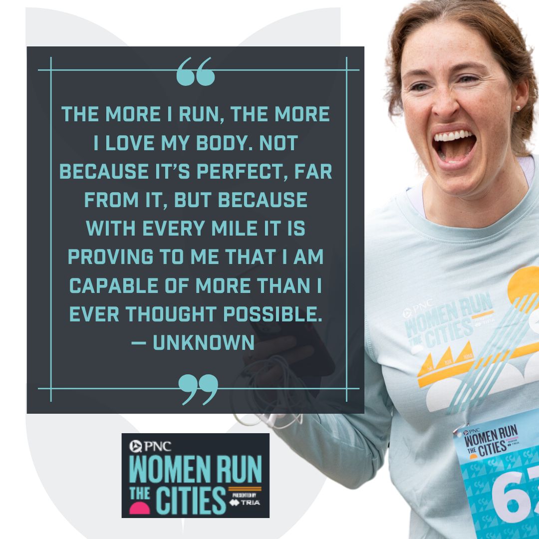 We know movement is an important part of mental health. That’s why, this #MentalHealthAwarenessMonth, we can’t wait for PNC Women Run the Cities, the all-women’s running event for your mind, body, and soul!

Learn more: ow.ly/Ng5i50Oa0v2

#RunWithPNC <a href="/PNCBank/">PNC Bank</a>