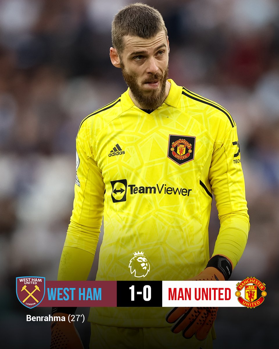 MirrorFootball's tweet photo. ⏱ FULL TIME ⏱

⚒ West Ham 1-0 Man Utd 🔴

#WHUMUN https://t.co/tOdYjD3F6s
