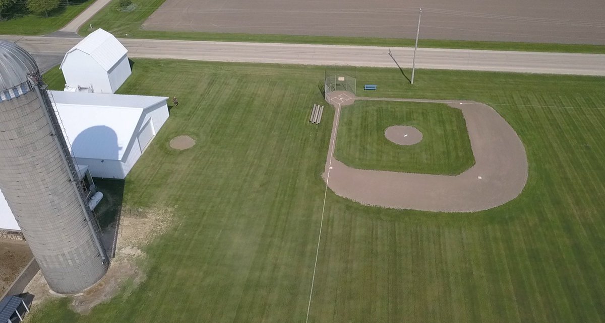 TheDirtKeepers's tweet photo. Krebs Field. 19 seasons and counting: in America’s Dairyland. #BeLikeAFarmer https://t.co/f8O5JSBQ3Y