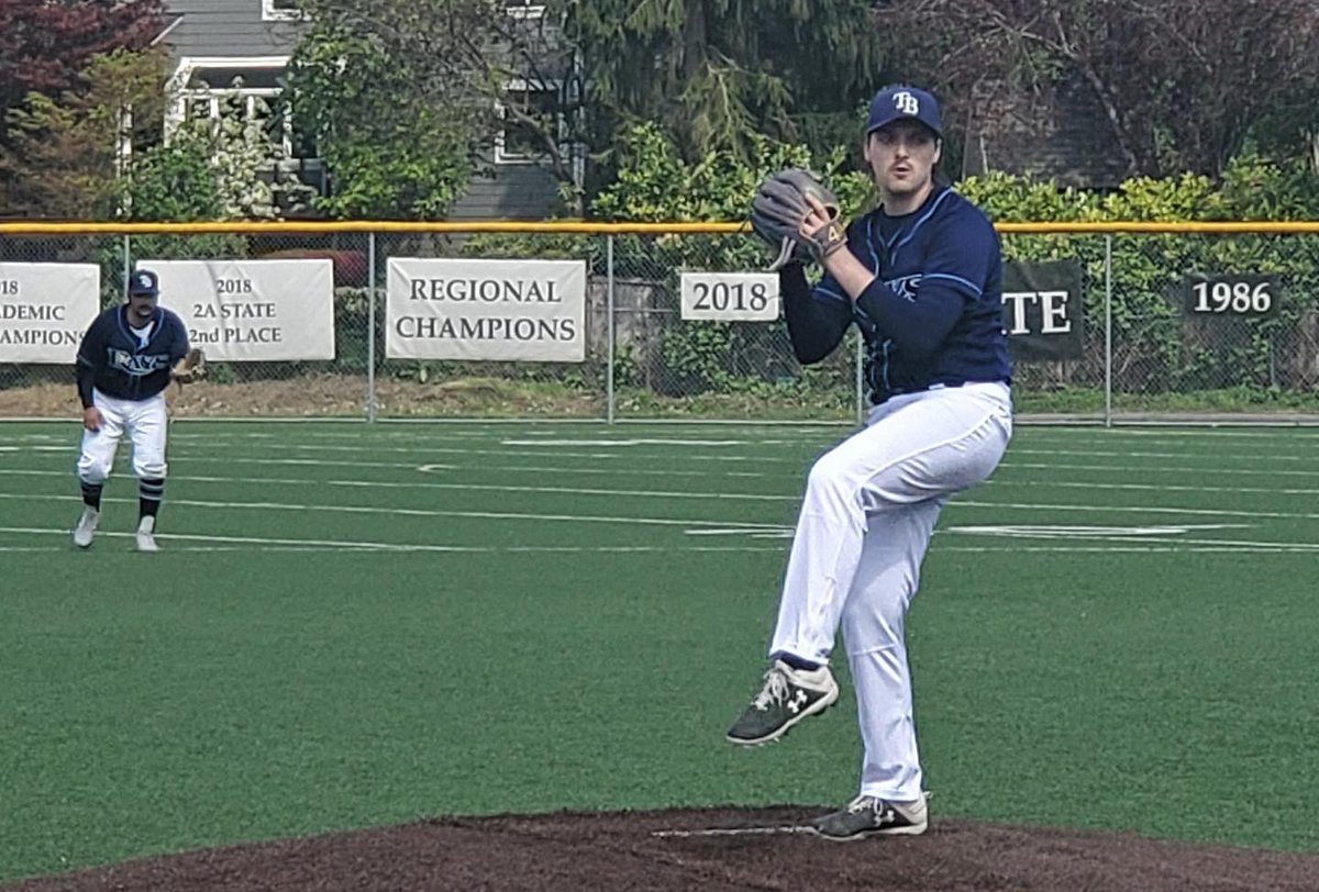 PSSBLBaseball's tweet photo. The 2023 PSSBL Season finally kicked off on Saturday after Friday's rainout. 🌧️⚾️ Check out these pics from the Cascade Rays vs. Tigers game at Mountlake Terrace High School. #PSSBL #OpeningDay #CascadeRays #Tigers #SeattleBaseball https://t.co/GR5dU84AXu