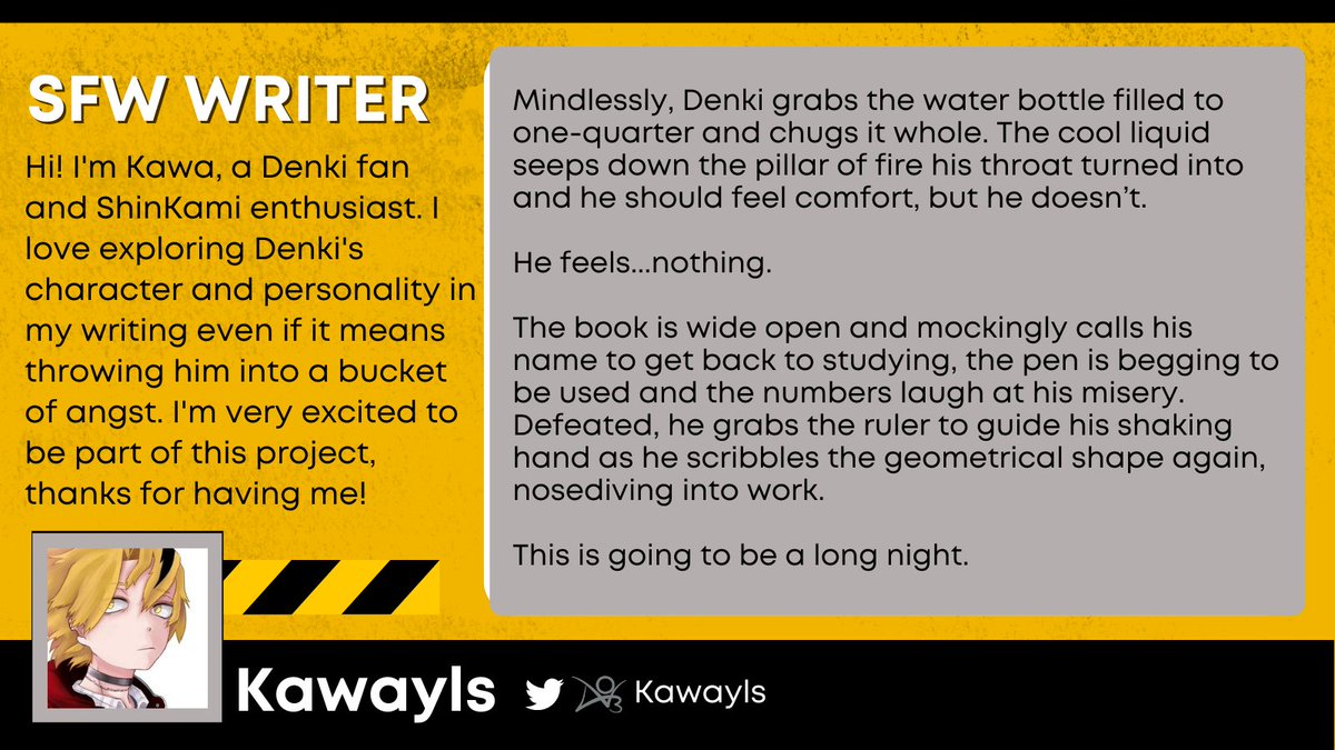 Next on our roster, <a href="/kawayls/">Kawa</a>  is ready to write some electrifying tales for your enjoyment!
