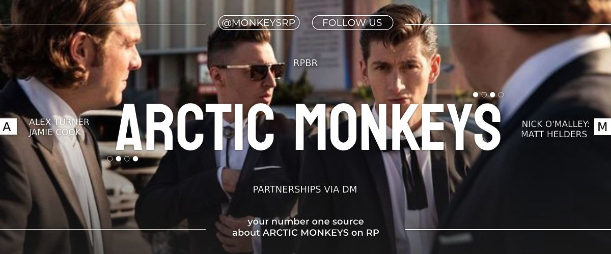 ᅟᅟᅟᅟᅟᅟᅟᅟᅟᅟᅟ
ᅟᅟᅟᅟᅟᅟᅟᅟᅟᅟᅟ
ㅤㅤㅤㅤㅤ ıᴛ's ᴛhe 𝐀rcᴛıc 𝐌ɔnk𝗲ys  ,  𝖇αby.
ㅤㅤㅤㅤㅤ𝙱  𝚁  𝙸  𝚃  𝙸  𝚂  𝙷   αlᴛ-яᴏᴄᴋ   𝗯𝗮𝗻𝗱
ㅤㅤㅤㅤㅤ𝖘ınce  𝟮 𝟬 𝟬 𝟮   ·   ʄrom   ꜱʜᴇꜰꜰɪᴇʟᴅ