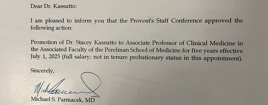 Stacey Kassutto (@skassutto) on Twitter photo Officially Associate Professor <a href="/PennPulmonary/">PennPulmonaryFellowship</a> as of 7/1. Thanks to all my amazing mentors who have helped to get me to this point. Officially Associate Professor <a href="/PennPulmonary/">PennPulmonaryFellowship</a> as of 7/1. Thanks to all my amazing mentors who have helped to get me to this point.