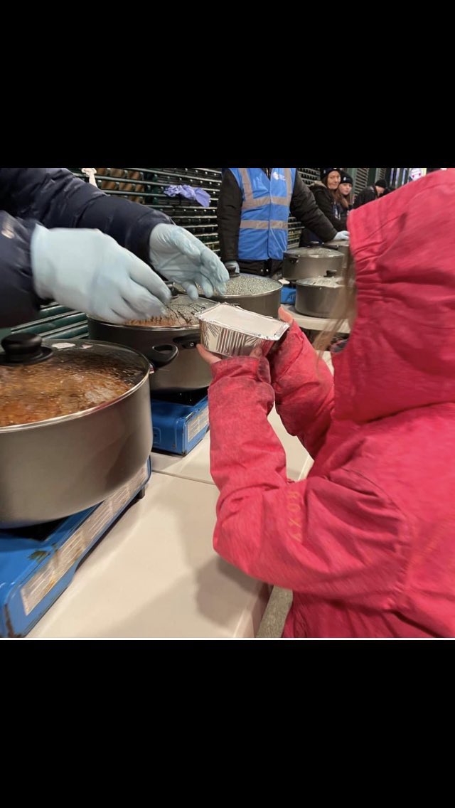 @haleemak_ In case you missed it,This photo was taken yesterday at a Soup Kitchen in this country,What has this country become, When Children are queuing at a Soup Kitchen for a hot meal. Sadly he isn’t the only Child having to queue for a meal.Who knows how many Children use Soup kitchens