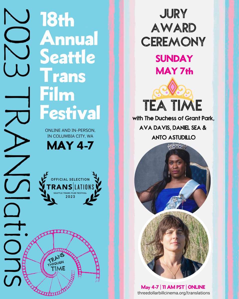 Jury Awards and Special Mentions will be available today May 7, on our YouTube channel! threedollarbillcinema.org/2023-translati…