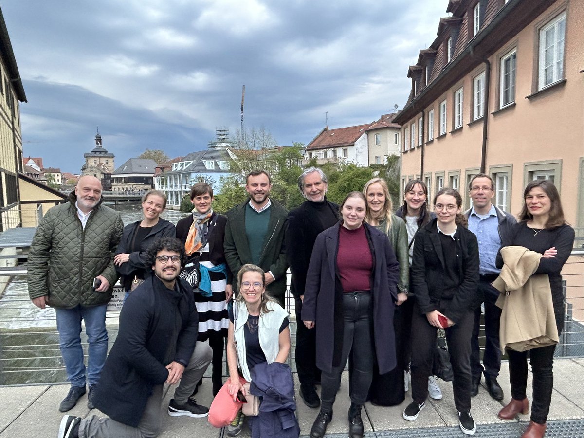 Frech_Elena's tweet photo. Thanks to a great group of scholars who worked intensively, presented super interesting papers at the EUropean Career Workshop at romantic Bamberg @BAGSS5 @JessFortinRitt @silje_hermansen @kopsch_s @MHartlapp @LucaVerzichelli #politicsandgender @PaoloMarzi #EUP @ECPR_SGEU #EU https://t.co/bXLeeatj5W