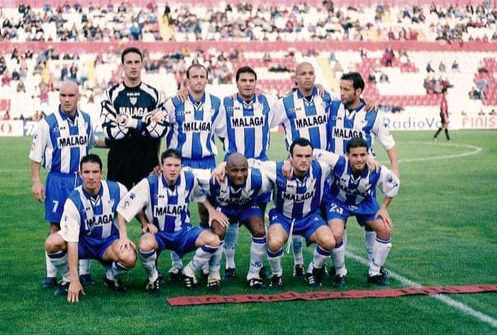 futbol_vivi's tweet photo. #RCDMallorcaB 🆚️ #MálagaCF 
🔙 14/03/1999
🏟 #LuisSitjar
📌Movilla, Rafa, Txomin Larrainzar, Bravo, Edgar, Rufete, Dorado, Agostinho, Catanha, Quino y Sandro.
#MálagaCF https://t.co/NLw0PlDBbi