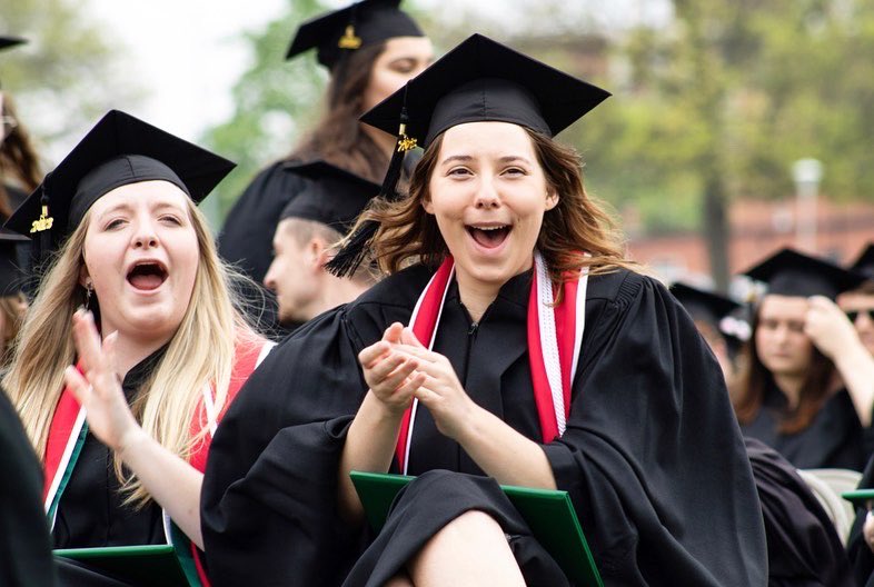 toweryearbk's tweet photo. Northwest celebrated over 1,600 graduates during the outdoor Spring Commencement Ceremony at Bearcat Stadium May 6. 
#oabaab #thisisnorthwest #graduation https://t.co/6w8nR3M4pV