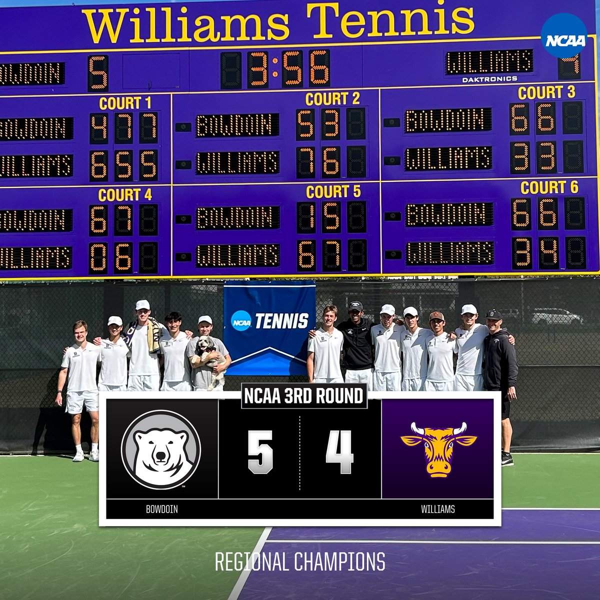 Bowdoin Athletics tweet media