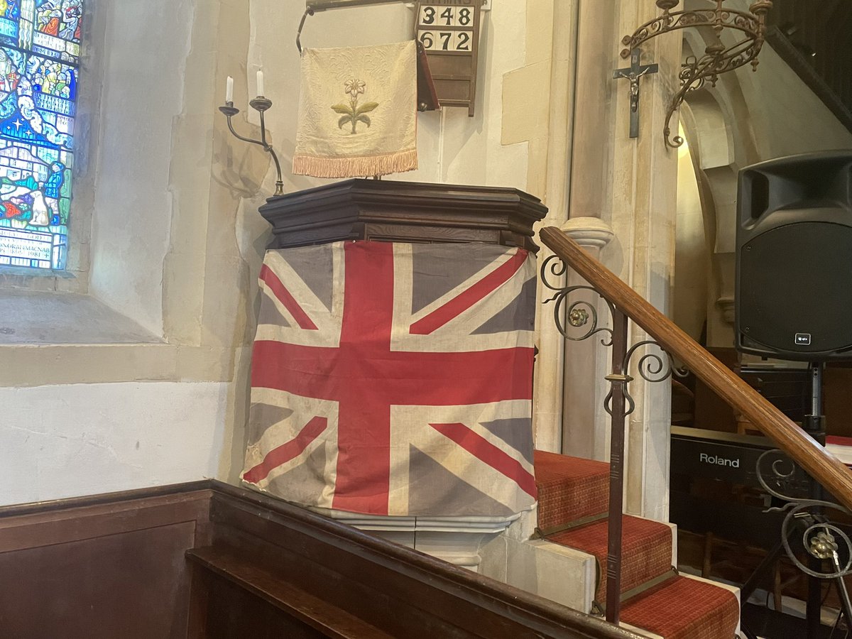 jennyHollingsbe's tweet photo. #AllSaintsStanford for Celebration #CoronationService led by #RevStephenDougal great hymns and readings, my reading #Proverbs8 v1-16 - followed by #proseco and nibbles https://t.co/svIWFrhOcj