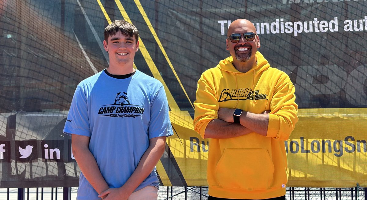 Rubio Long Snapping is proud to announce that Wyatt Rubinoff (GA, 2024) is the champion of VEGAS XLII on May 6-7th! #RubioFamily | #TheFactoryJustKeepsOnProducing