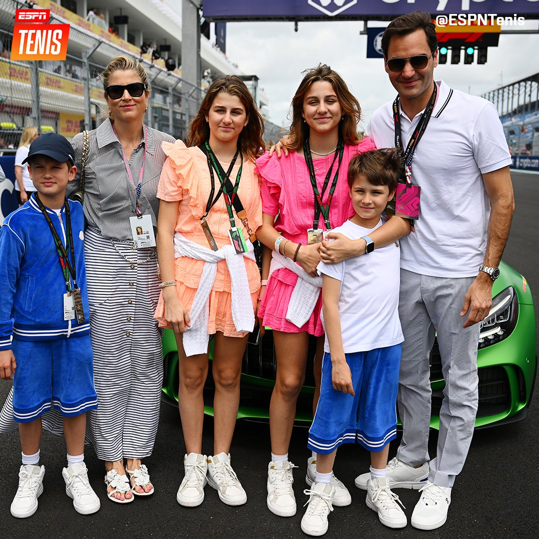 La familia Federer. ❤️