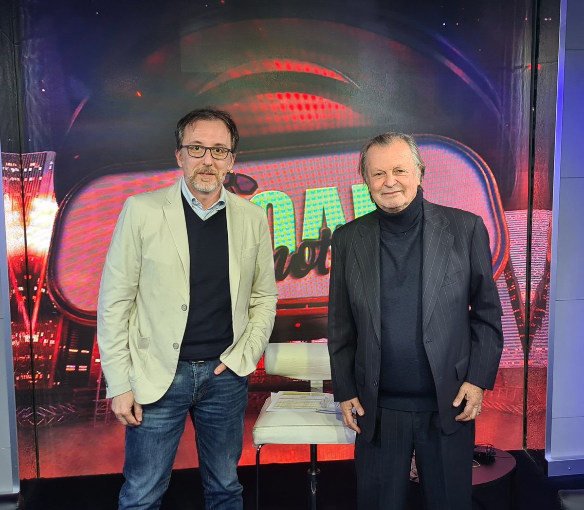 <a href="/MichelePlastino/">Michele Plastino</a> e <a href="/marcopiccari1/">Marco Piccari</a> vi aspettano a GOAL di NOTTE dalle 23 sulla nostra App, ma nel Lazio anche su <a href="/TeleuniversoTV/">Teleuniverso</a> e <a href="/RadioNsl/">Nsl Radio Tv</a> a tra poco.