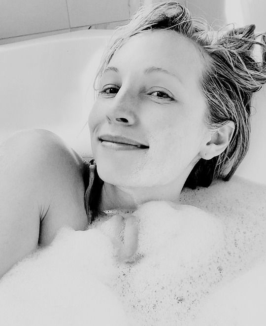 Tired, Sleepy, and hate to admit that I just need someone to dry me off, hand me wine, and tuck me into bed.