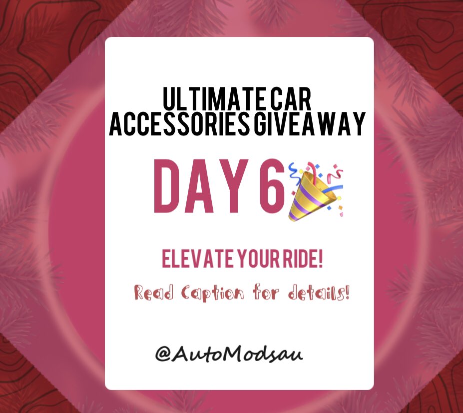 automodsau's tweet photo. 🎉 Exciting Giveaway Alert Day 6🌟
🎁 Enter now for a chance to WIN a cutting-edge MP3 Bluetooth transmitter 🎶
How to participate:
1️⃣ Follow us on Twitter
2️⃣ Reply to this tweet
3️⃣ Retweet this post.
Winners will be announced in 46days.
#GiveawayAlert #AutoModsau #GoldCoast https://t.co/P3SBeKKxUu