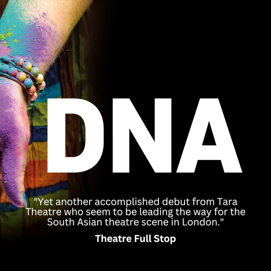 On DNA "Yet another accomplished debut from <a href="/TaraTheatre/">Tara Theatre</a> who seem to be leading the way for the South Asian theatre scene. The buzz around this production brought multiple generations of SA theatremakers to an unassuming part of London." 

Full review: theatrefullstop.com/2023/05/04/dna…