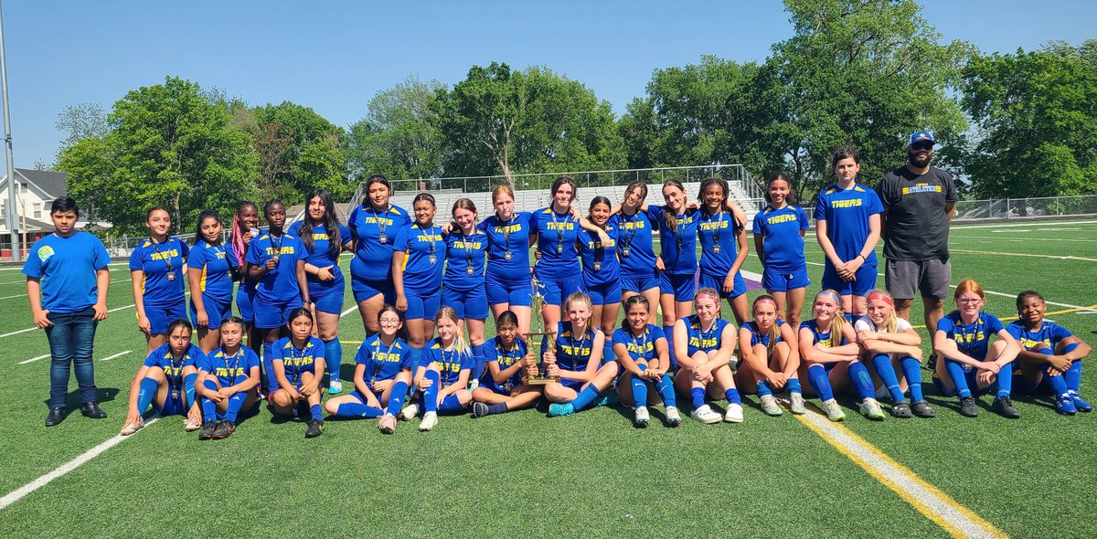 Middle school 2023 girls soccer championship. Lincoln prep middle 1st place with a victory over Academy Lafayette.