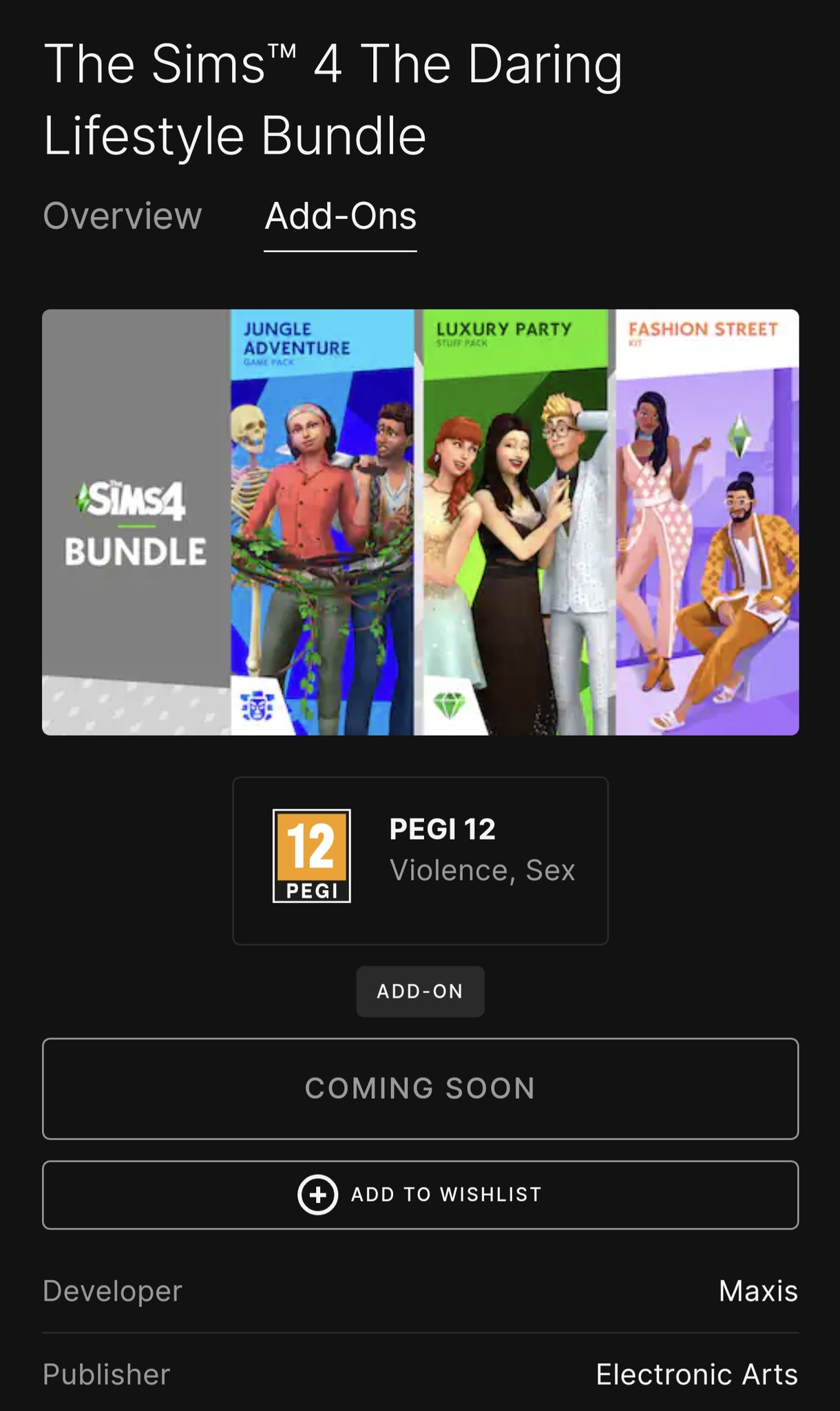 The Sims 4 Daring Lifestyle FREE Bundle: Out Now on Epic