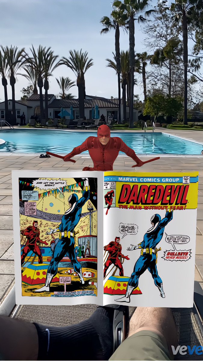 EVLVD_1's tweet image. Day 21: Comics on the poolside🏖️

Collectibles have been fun but not once have I done a comic! Lets see those comics yall! 🤘🏽🕸️💙

#WebVCollective🕸️ #VeVeCommunity #30DayVeveChallenge #CollectorsAtHeart
#vevefam