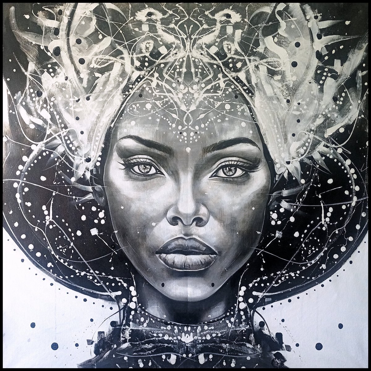 Domenico Di Genni (@digenni_art) on Twitter photo "MALKIA" my last painting minted on <a href="/worldofv_art/">World Of V | Green NFT Marketplace</a>
✴️worldofv.art/token/0x5E6265…
#NFTMinting #NFTGiveaway #NFTdrop #nftcollector #NFTartwork #NFTsales #nftcollectors #nftpaintings
#Etherum #vechain
#greenNFT #Vet
#tezos #africanportrait #africanqueen "MALKIA" my last painting minted on <a href="/worldofv_art/">World Of V | Green NFT Marketplace</a>
✴️worldofv.art/token/0x5E6265…
#NFTMinting #NFTGiveaway #NFTdrop #nftcollector #NFTartwork #NFTsales #nftcollectors #nftpaintings
#Etherum #vechain
#greenNFT #Vet
#tezos #africanportrait #africanqueen