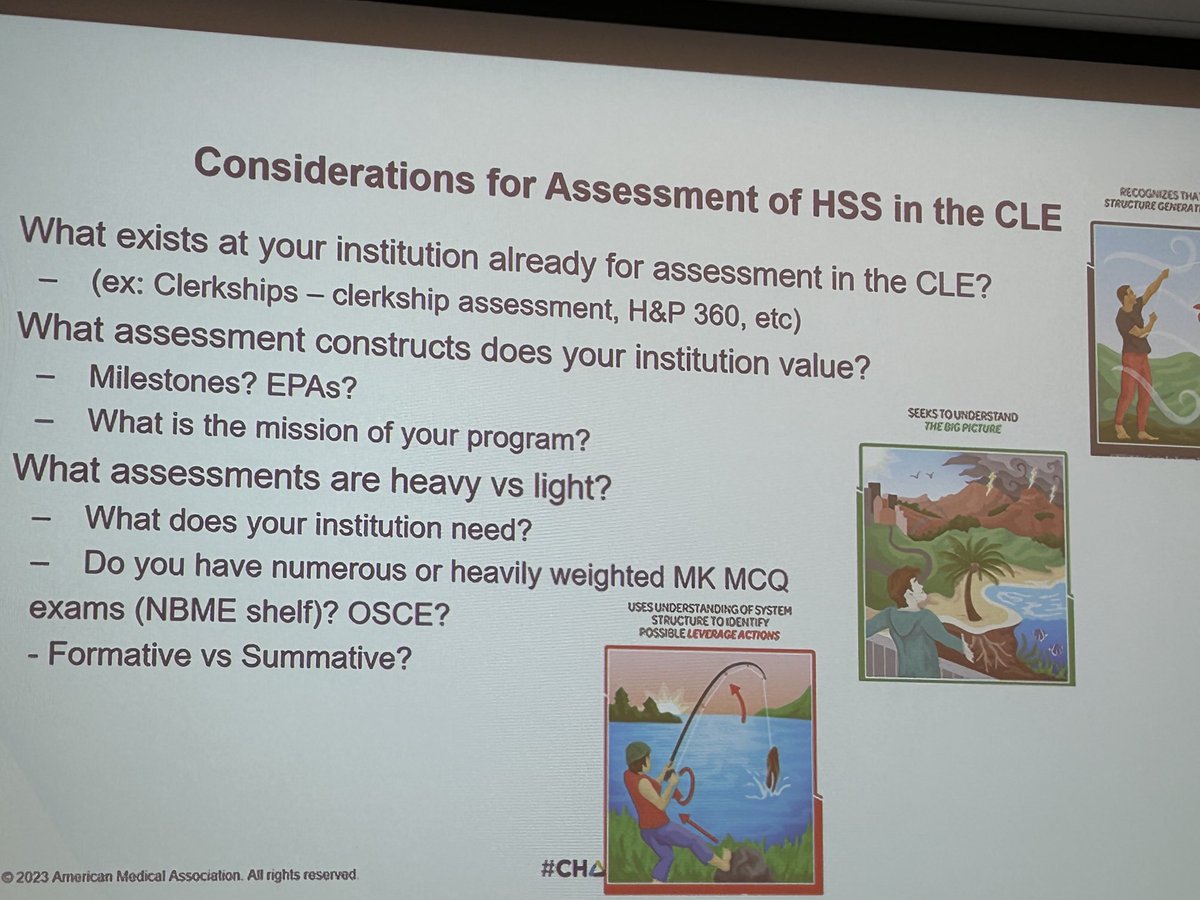 sood_lonika's tweet photo. Figuring out how to align #assessment of #healthsystemsscience in the #clinicallearningenvironment @AmerMedicalAssn #hss … no easy answers but important to build @dcgranzyme @RachelSalasMD @nekarpmd @ActuallyDrJ @acgme https://t.co/iT29GHYtRW