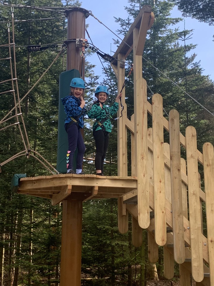 sparklesjane's tweet photo. What a week. Winmarleigh has given these two confidence to push outside their comfort zone. Thank you @BalshawLaneCPS @MrBrowne12 @Mrs_Chambers2 https://t.co/vXx1OORI5B