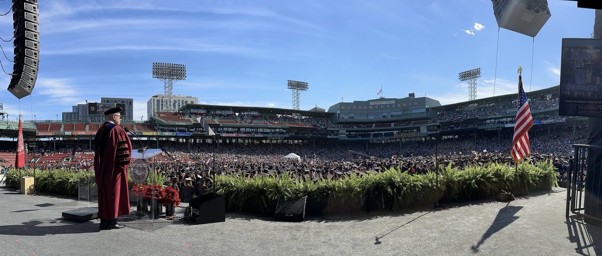 Alberto Ibarguen (@ibarguen) on Twitter photo Moving commencement âŠ<a href="/Northeastern/">Northeastern U.</a>â© #Fenway in Boston. This is an embrace of hope human capacity to change the world for better. Moving commencement âŠ<a href="/Northeastern/">Northeastern U.</a>â© #Fenway in Boston. This is an embrace of hope human capacity to change the world for better.