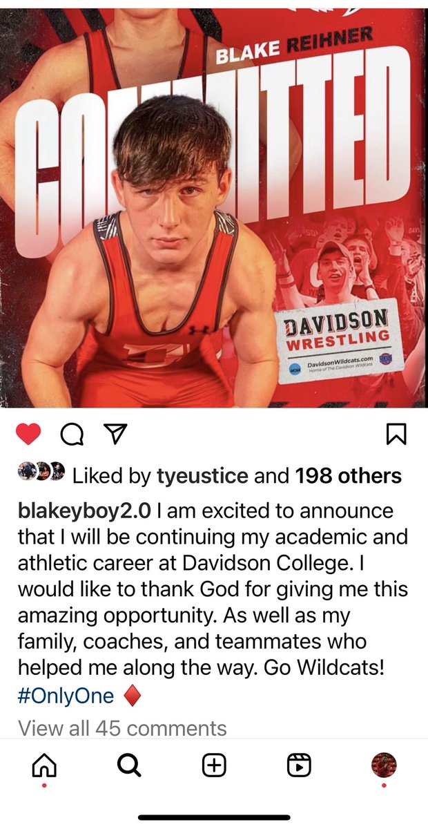 CLT_RTC (@cltrtc) on Twitter photo ๐จBreaking News๐จ
Blake Reihner
Class of 2024
WT 141
๐ Washington, PA
๐คผ PIAA - AAA State placer has committed to <a href="/DavidsonWRES/">Davidson Wrestling</a>
OnlyOne โฆ๏ธ
<a href="/PAPowerWrestle/">PA Power Wrestling</a>
<a href="/wpial7/">WPIAL</a> ๐จBreaking News๐จ
Blake Reihner
Class of 2024
WT 141
๐ Washington, PA
๐คผ PIAA - AAA State placer has committed to <a href="/DavidsonWRES/">Davidson Wrestling</a>
OnlyOne โฆ๏ธ
<a href="/PAPowerWrestle/">PA Power Wrestling</a>
<a href="/wpial7/">WPIAL</a>