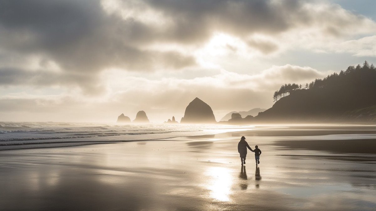 GN #cannonbeach #photography #art  *AI