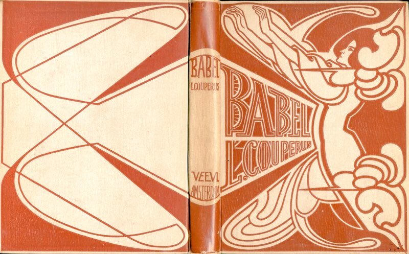 JohanOosterman's tweet photo. Prachtige boekbanden van Jan Toorop voor de boeken van Couperus in de Bijzondere Colecties van @Radboud_Uni @RadboudE 
Te zien in Stadhuis Nijmegen, maandag 8 mei van 13-16 uur, Gebroeders Van Lymborchzaal.
 #100radboudgebaren #radboud100 https://t.co/b5ITRLf05T