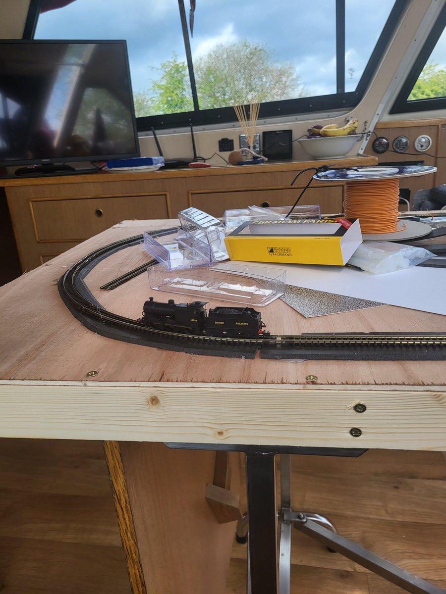 wicketdevil01's tweet image. A small step towards the boat layout